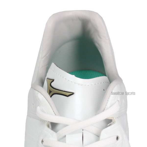 野球 スパイク 金具 大人 白 ミズノ アッパー加工済み グローバル