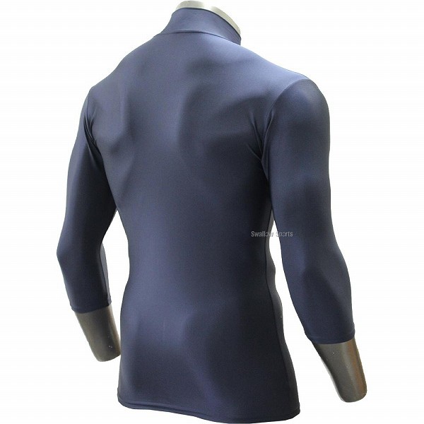 ザナックス ハイネック 七分袖 パワー アンダーシャツ 夏用 吸汗速乾