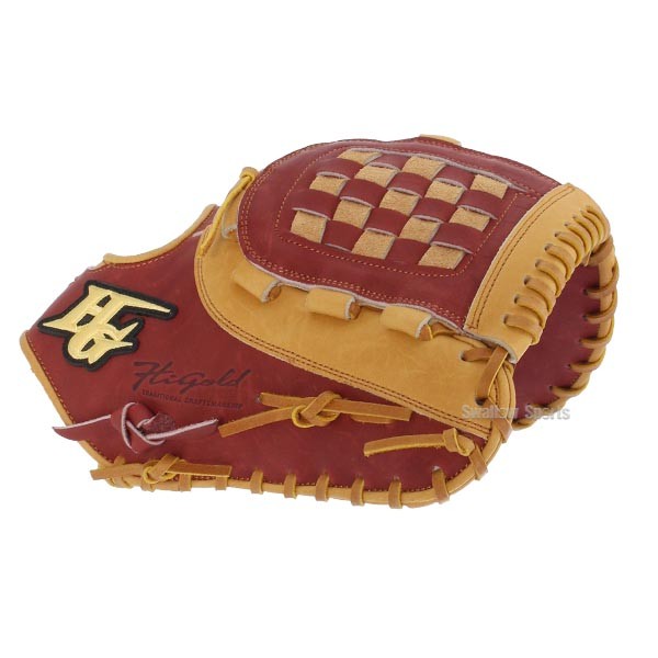 野球 ハイゴールド 真極 硬式 軟式 ファーストミット ミット 一塁手用