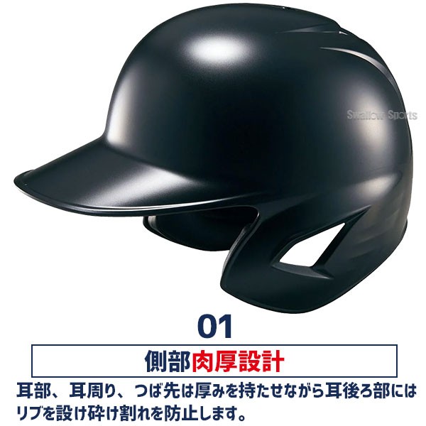 野球 ゼット ヘルメット 軟式用 軟式ヘルメット 両耳 軟式野球 JSBB
