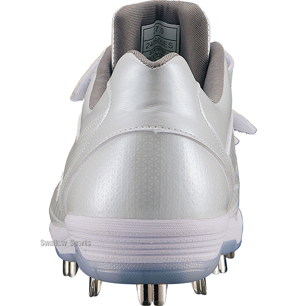 野球 ゼット スパイク 野球スパイク 白 ホワイト 高校野球対応 高校生