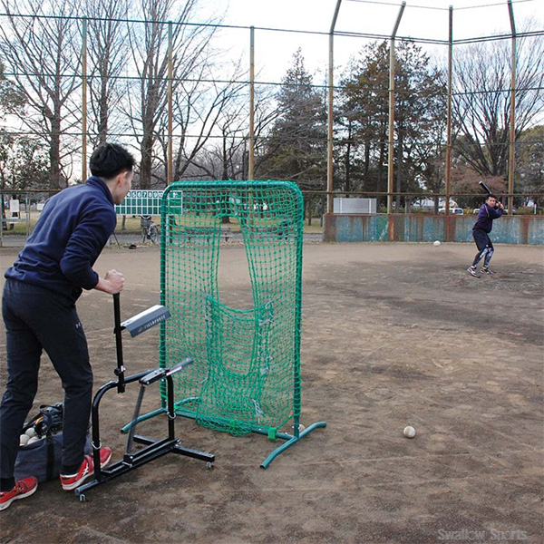 野球 フィールドフォース ピッチング マシン 硬式・軟式兼用 手動式