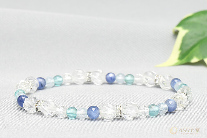 アパタイト・アクアマリン ブレスレット ｜ 天然石通販の4976堂
