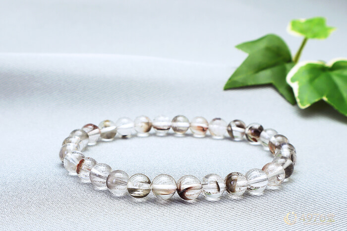 プラチナルチルブレスレット 6mm ｜ 天然石通販の4976堂
