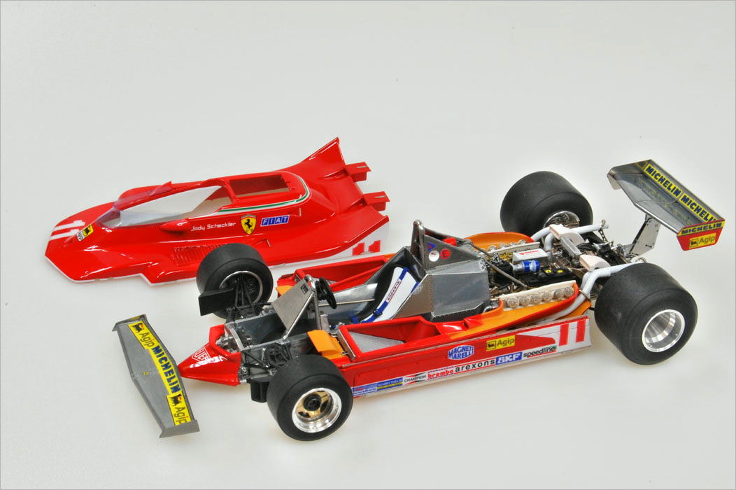 MFH 1/20 フェラーリ 312T4 1979 ベルギーGP モデルファクトリーヒロ