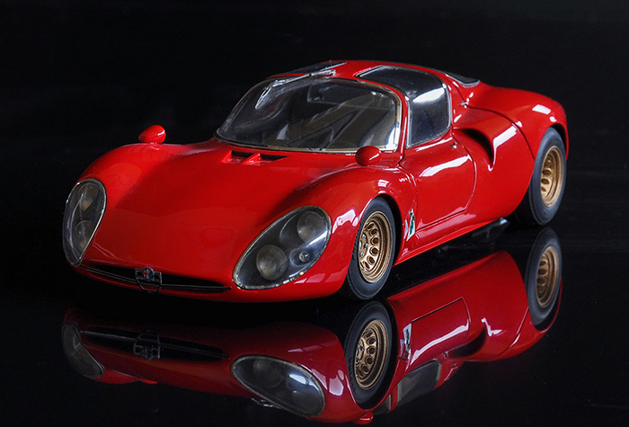 MFH 1/24 アルファロメオ Tipo33 ストラダーレ モデルファクトリーヒロ