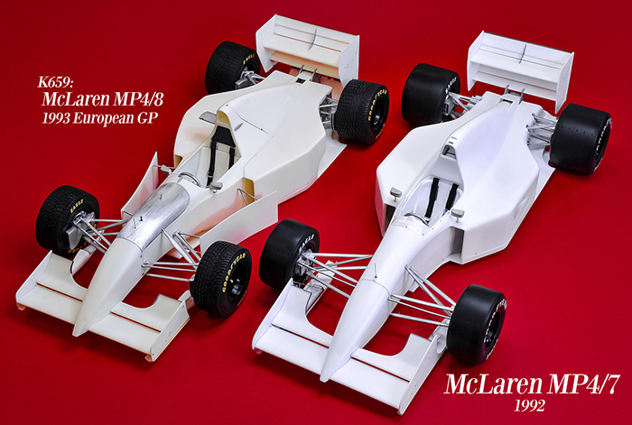 HONDA V12 RA122E/B McLaren MP4/7Aパーツ その1