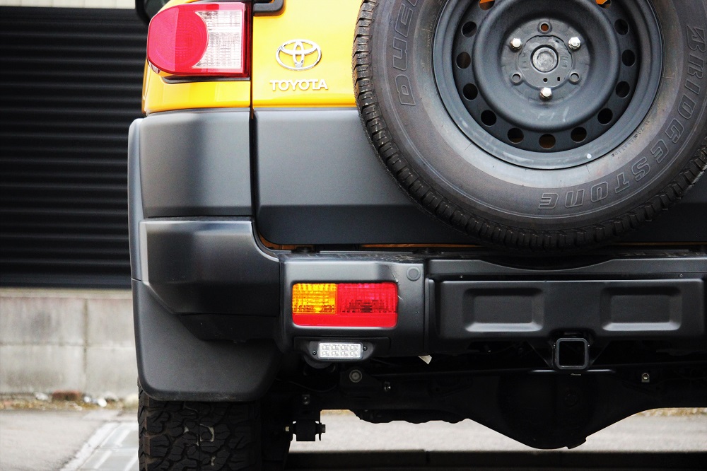 FJクルーザー用ビルトインバックランプ間もなく入荷致します