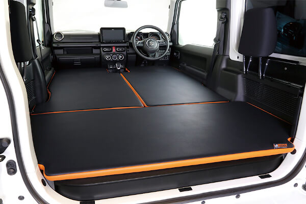 ジムニーJB64/74で車中泊ができるようになるベッドキットの選び方