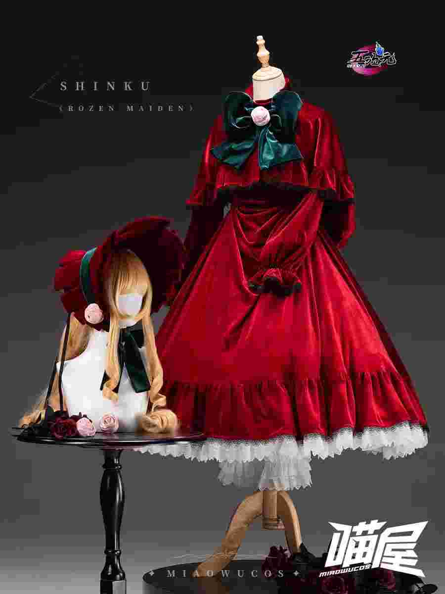 五次元 ローゼンメイデン コスプレ 真紅 しんく ウィッグ