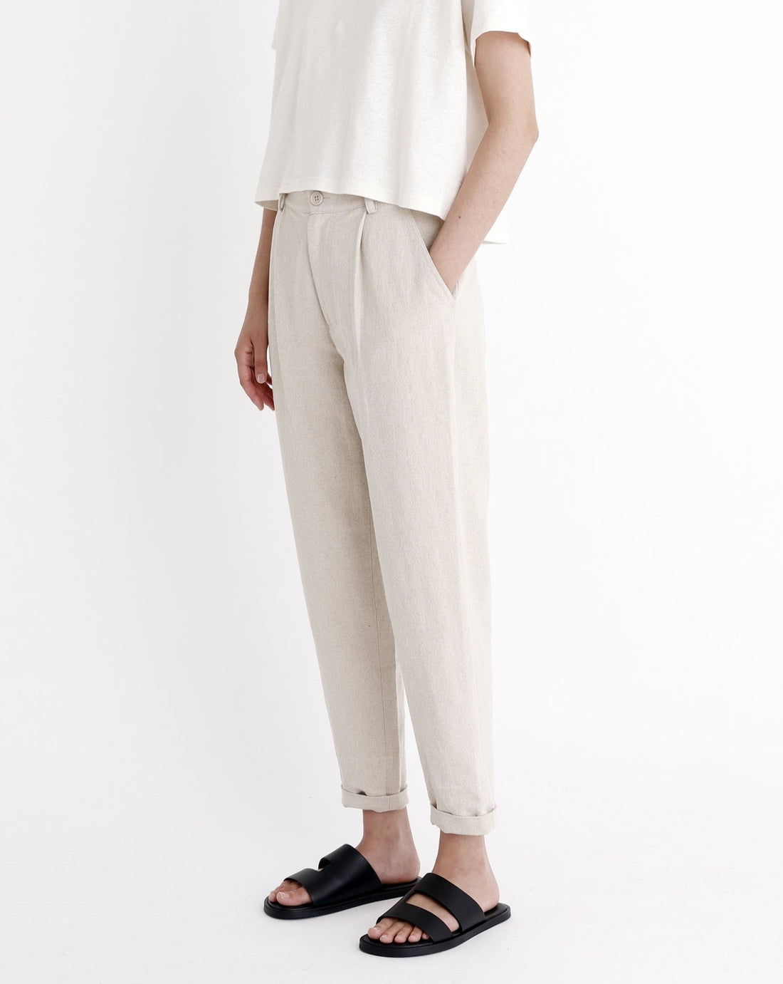 Signature Painter Trouser - Canvas Edition - Oatmeal – 7115 by Szeki