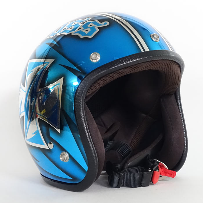 3-108 アイアンクロスサンダーボルトメッキブルー | ジェット