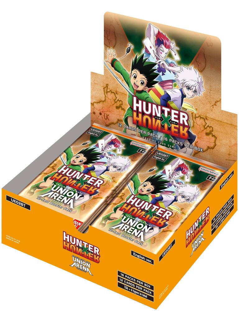 Union Arena TCG English Hunter X Hunter Booster Box – 88 Cardhouse