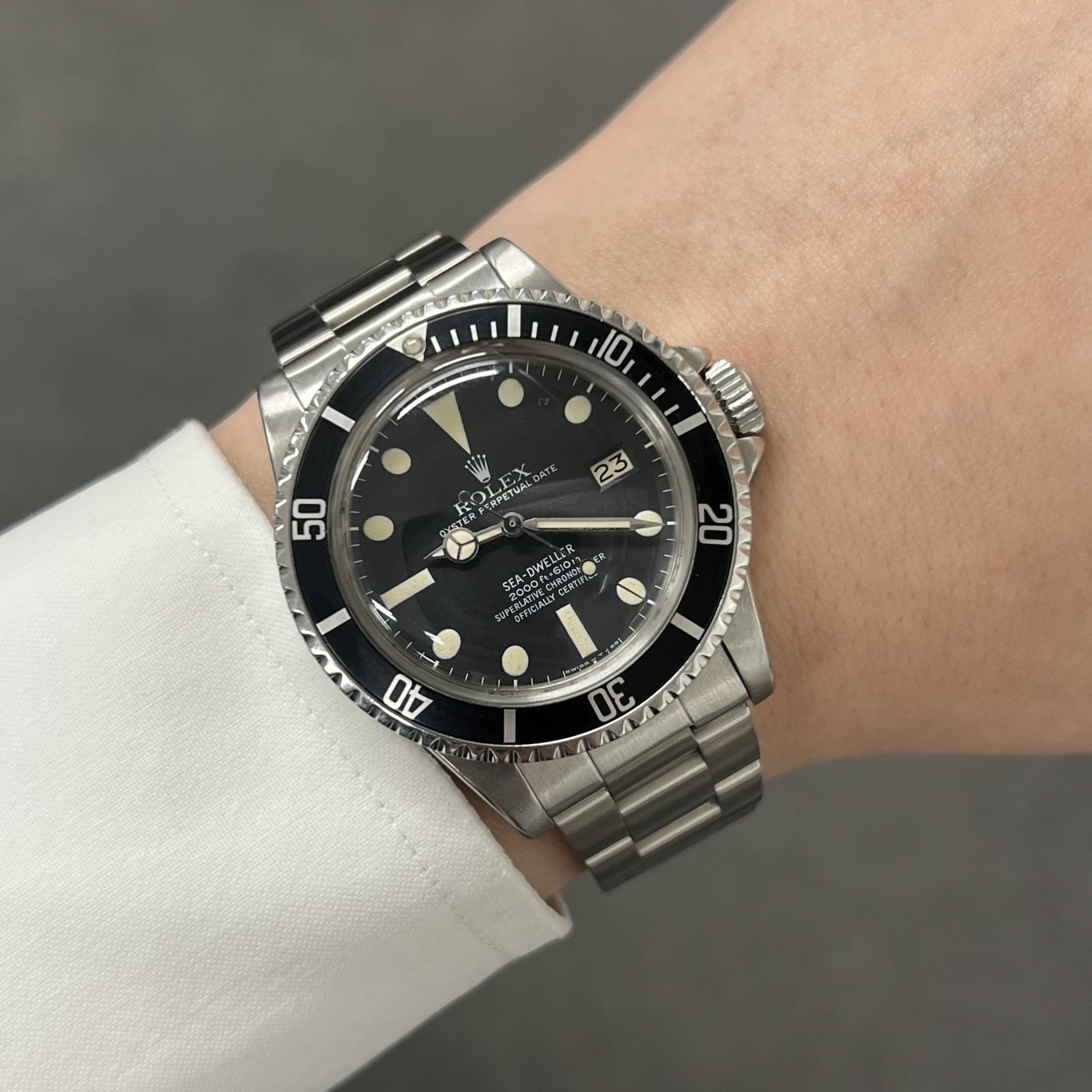ロレックス シードゥエラー Ref.1665 ブラック ヴィンテージ 232217
