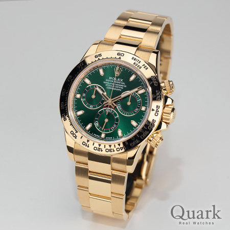 ロレックス デイトナ Ref.116508 グリーン 新品｜ロレックス専門店クォーク
