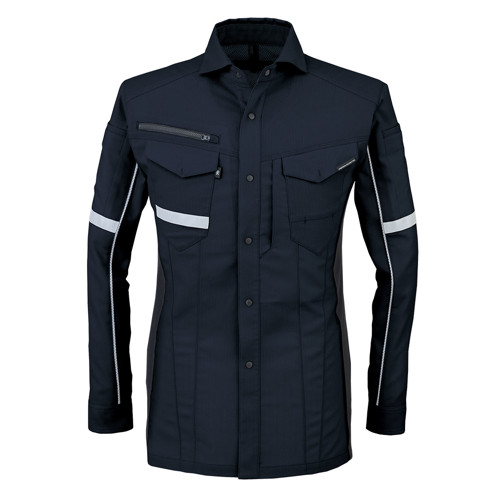 ストレッチ長袖シャツ | 製品情報 | CO-COS：ユニフォームと作業用品の