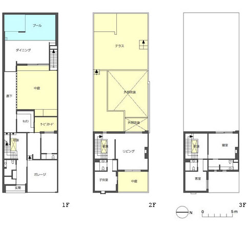 ルイス・バラガンの中庭｜水谷嘉信建築設計事務所
