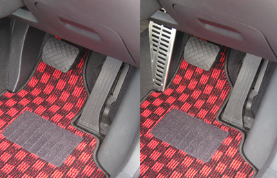 ◇販売終了 COX フットレスト Golf5/6（右ハンドル／AT車用