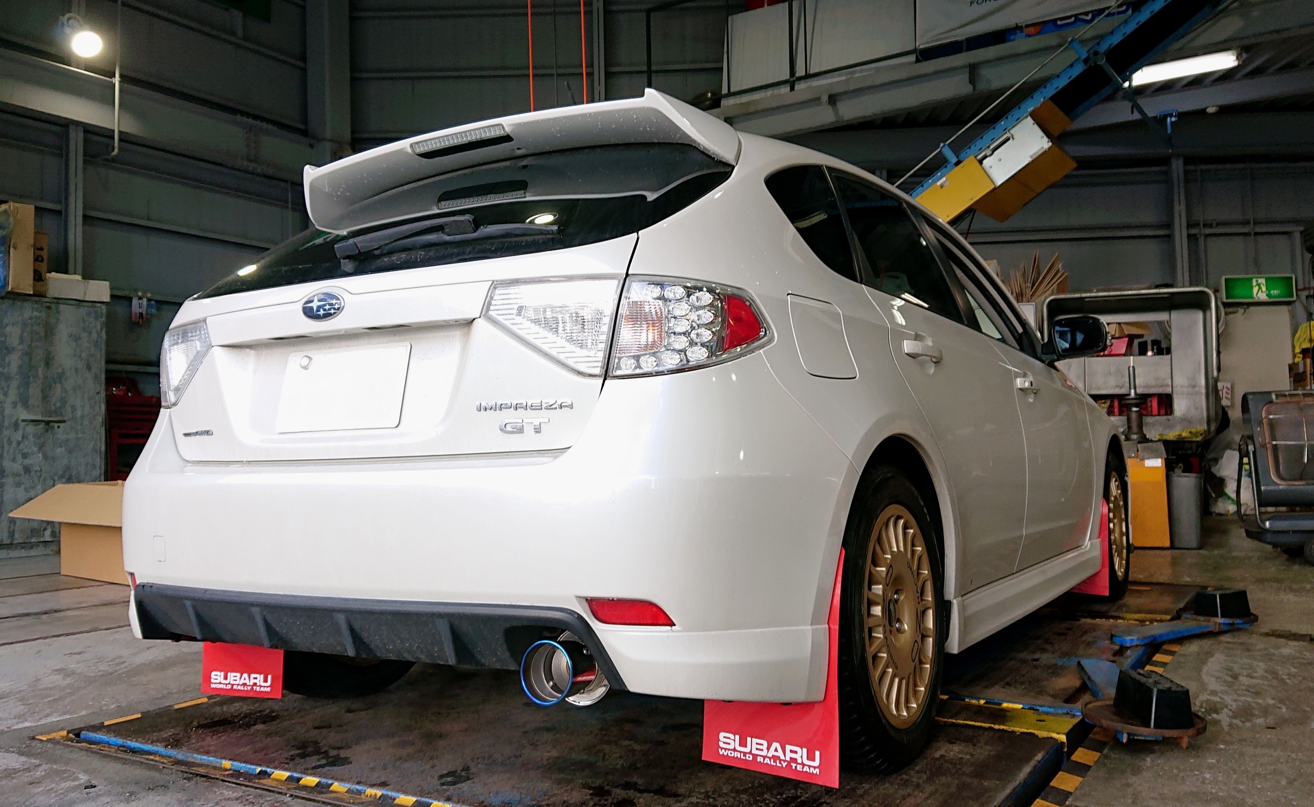 GE8 GPスポーツ×アップガレージコラボマフラー