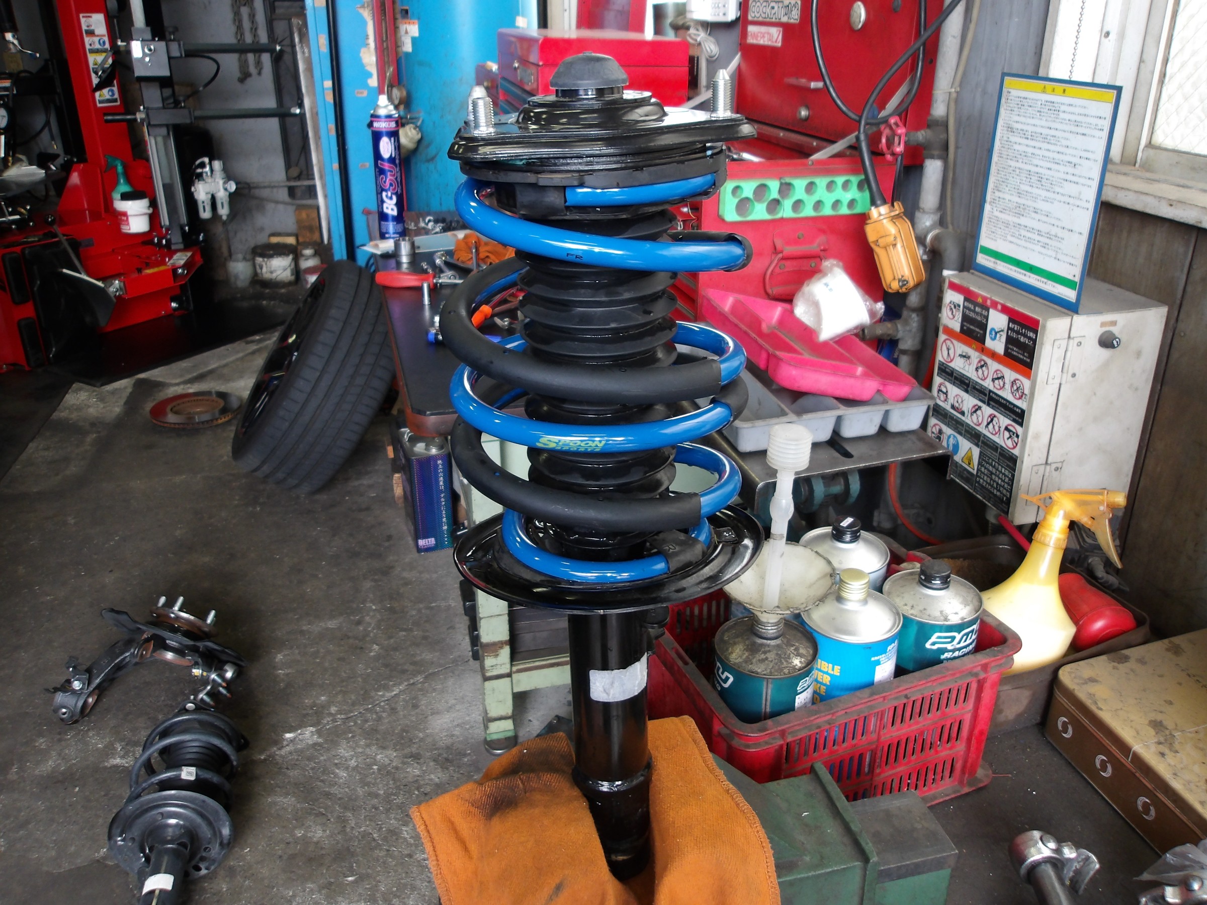 シビック（FL1）スプーン製ローダウンスプリング「プログレッシブ