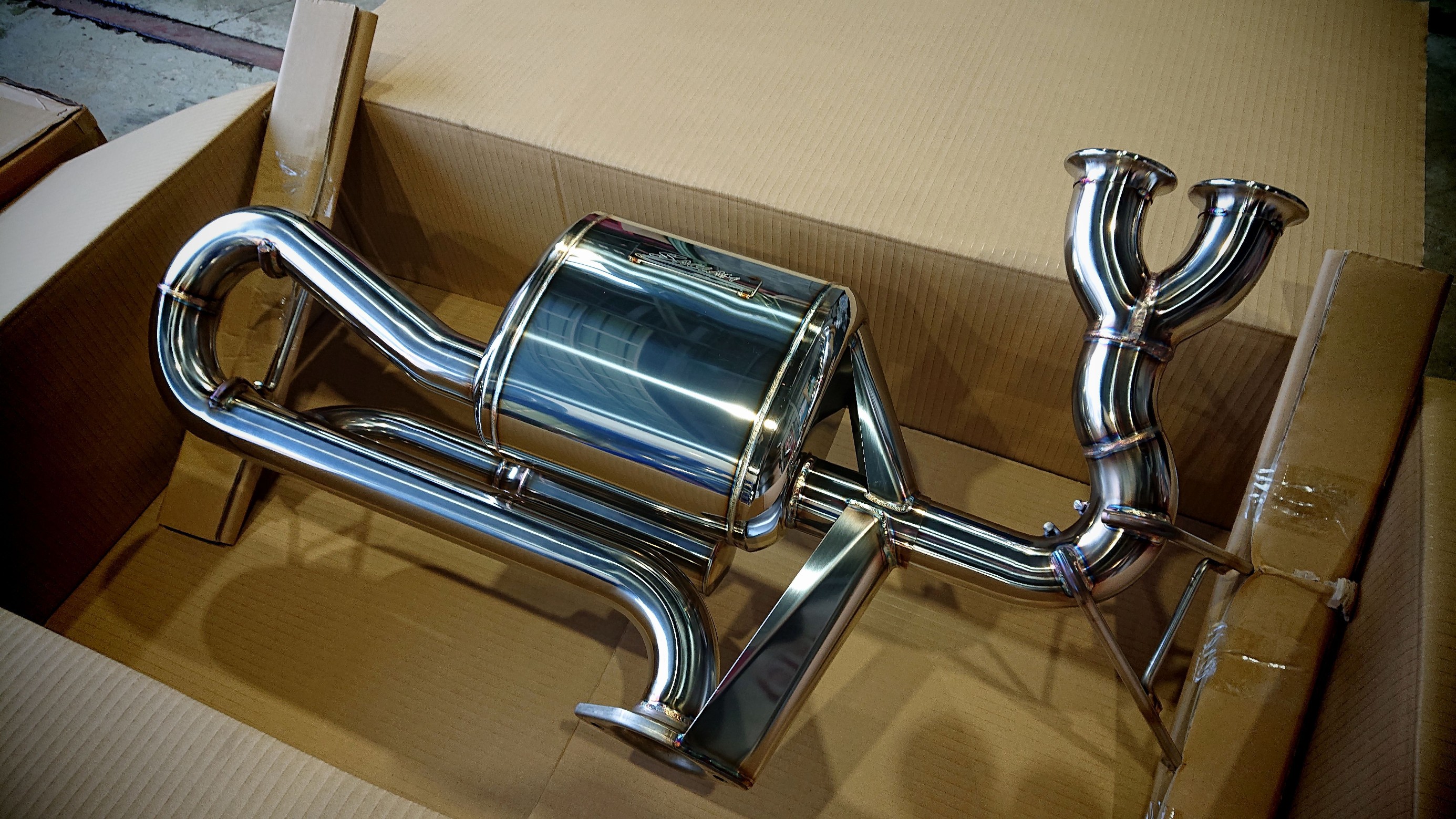 NDロードスター用サクラムマフラーSACLAM