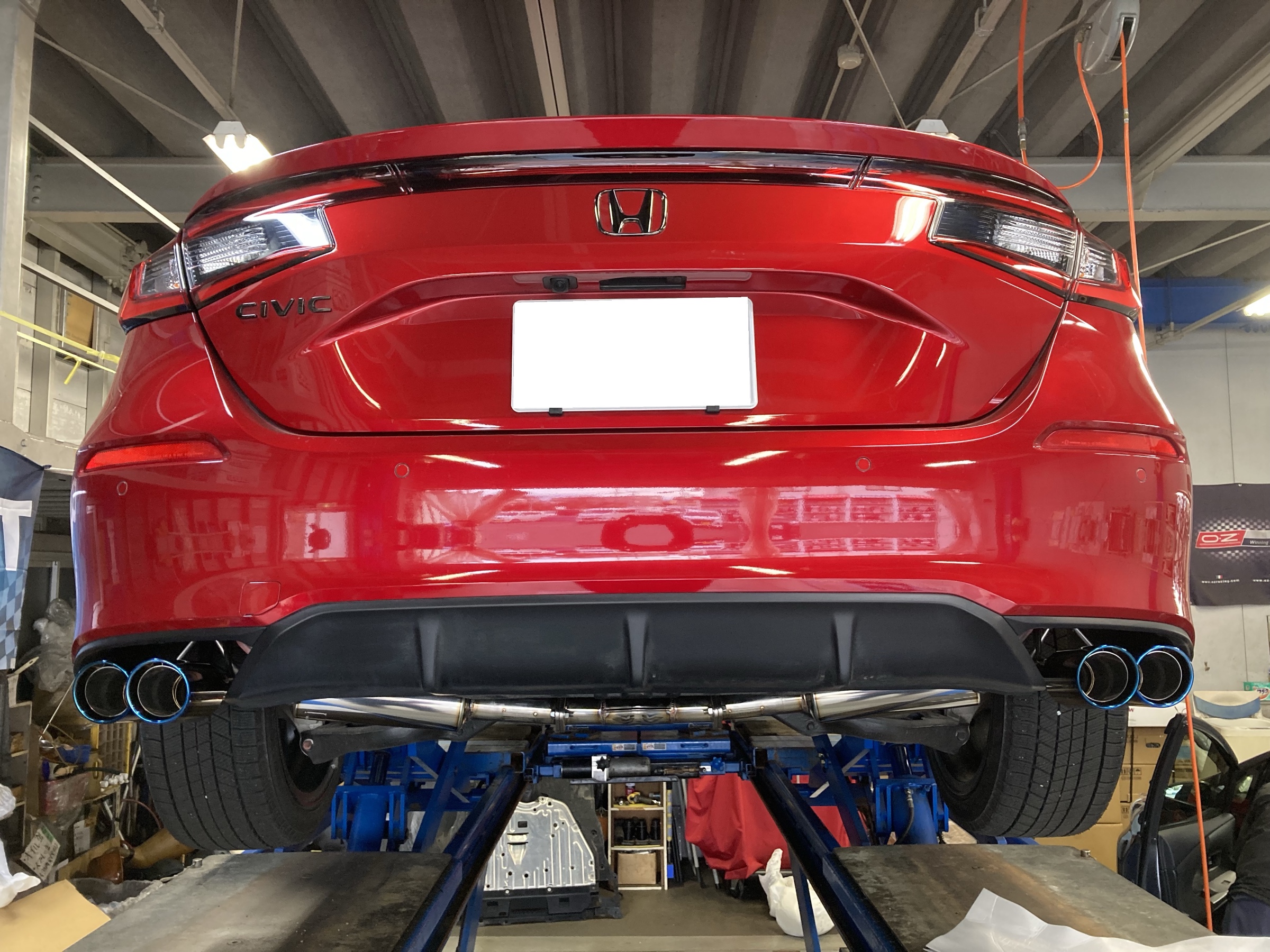 FL1 CIVIC】×【kakimoto Class KR】 | ホンダ シビック 吸・排気系 吸