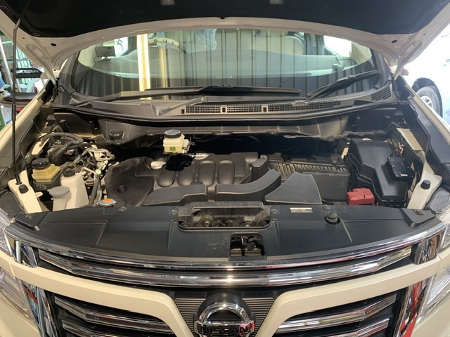 ◇NISSAN ELGRAND [TE52] 用品取付 AIR FORCE JAPAN エアサスキット