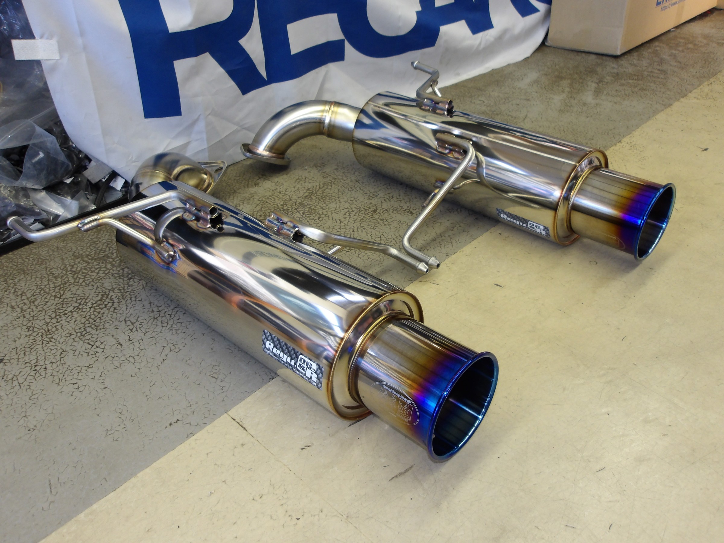 レガシィ B4（BL5）柿本製スポーツマフラー「Regu.06&R（保安基準適合
