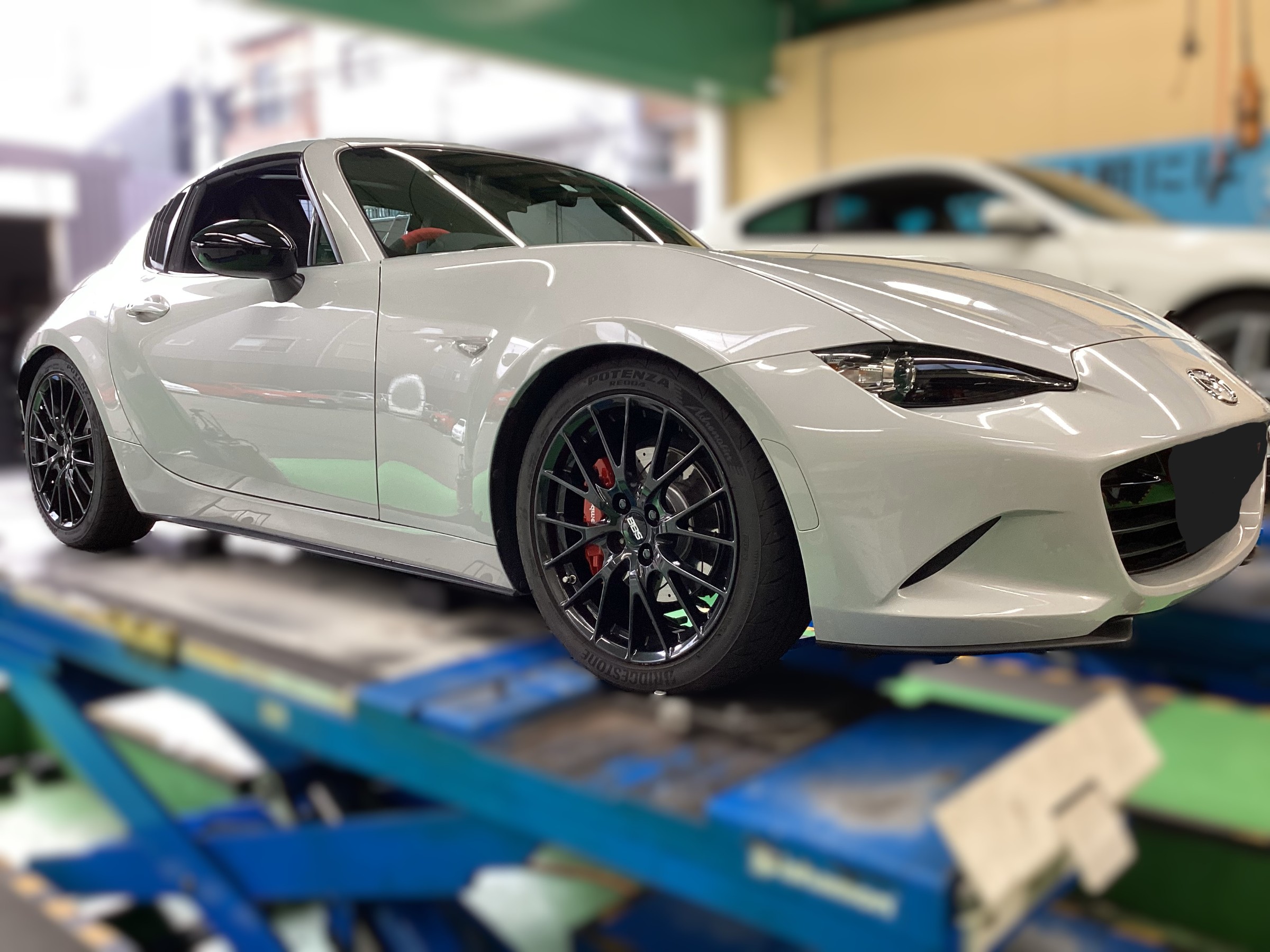 マツダ ロードスターRF BBS装着致しました。 | マツダ ロードスター