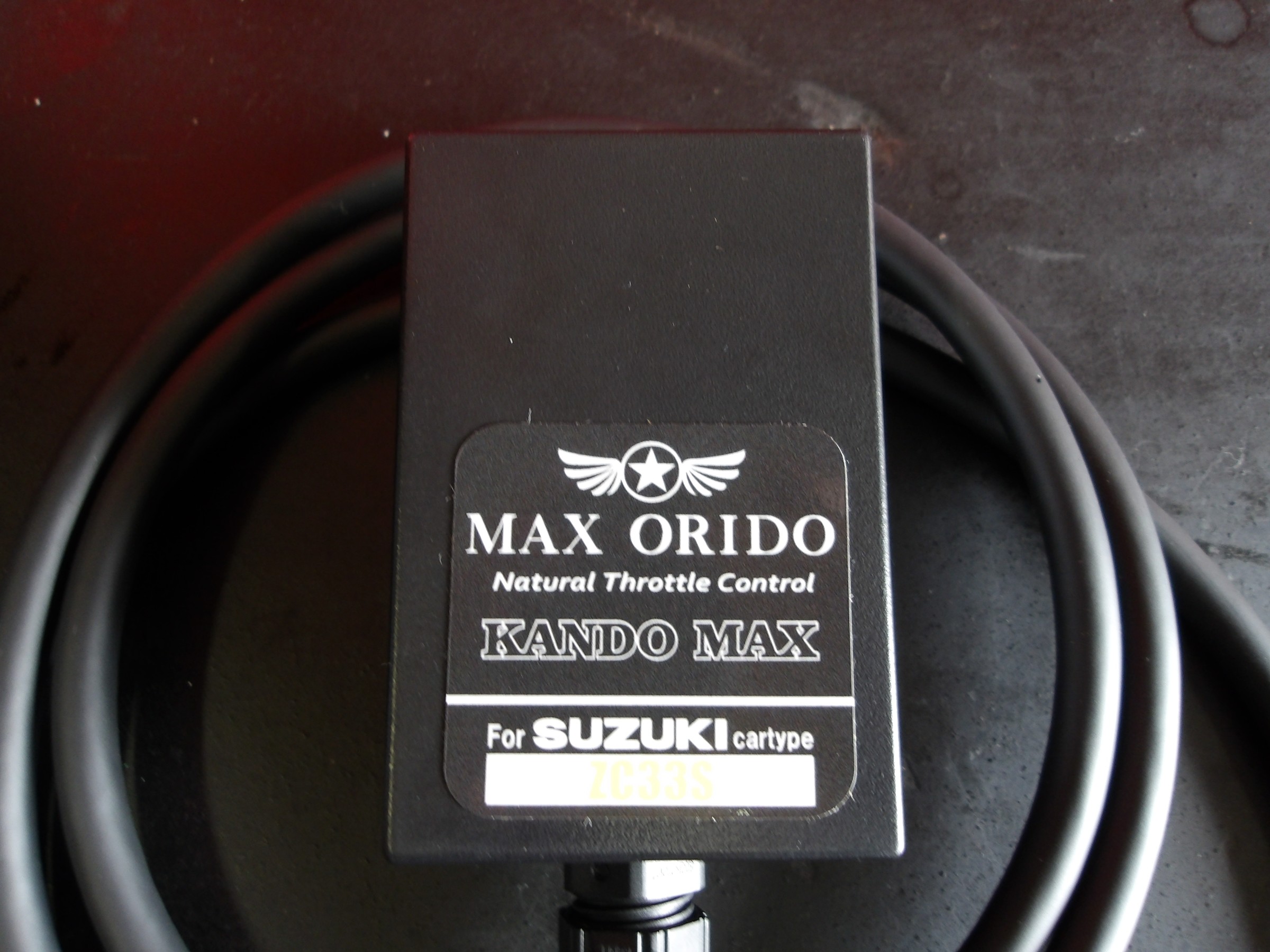 スイフトスポーツ（ZC33S）MAX ORIDO製「感度MAX（電子スロットル