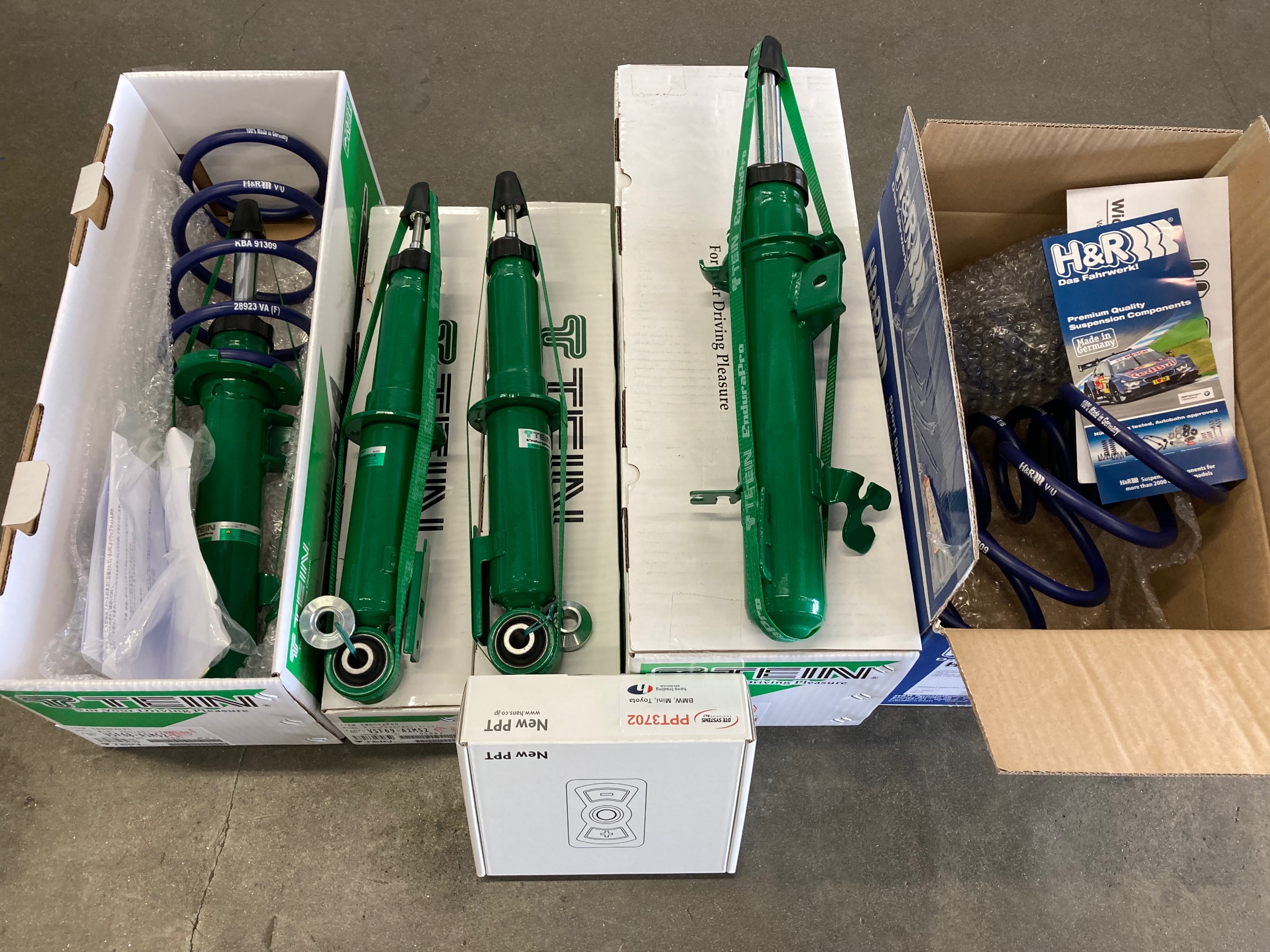 R60ミニクロスオーバー ×「TEIN EnduraPro」＆「H&R」＆「New PPT