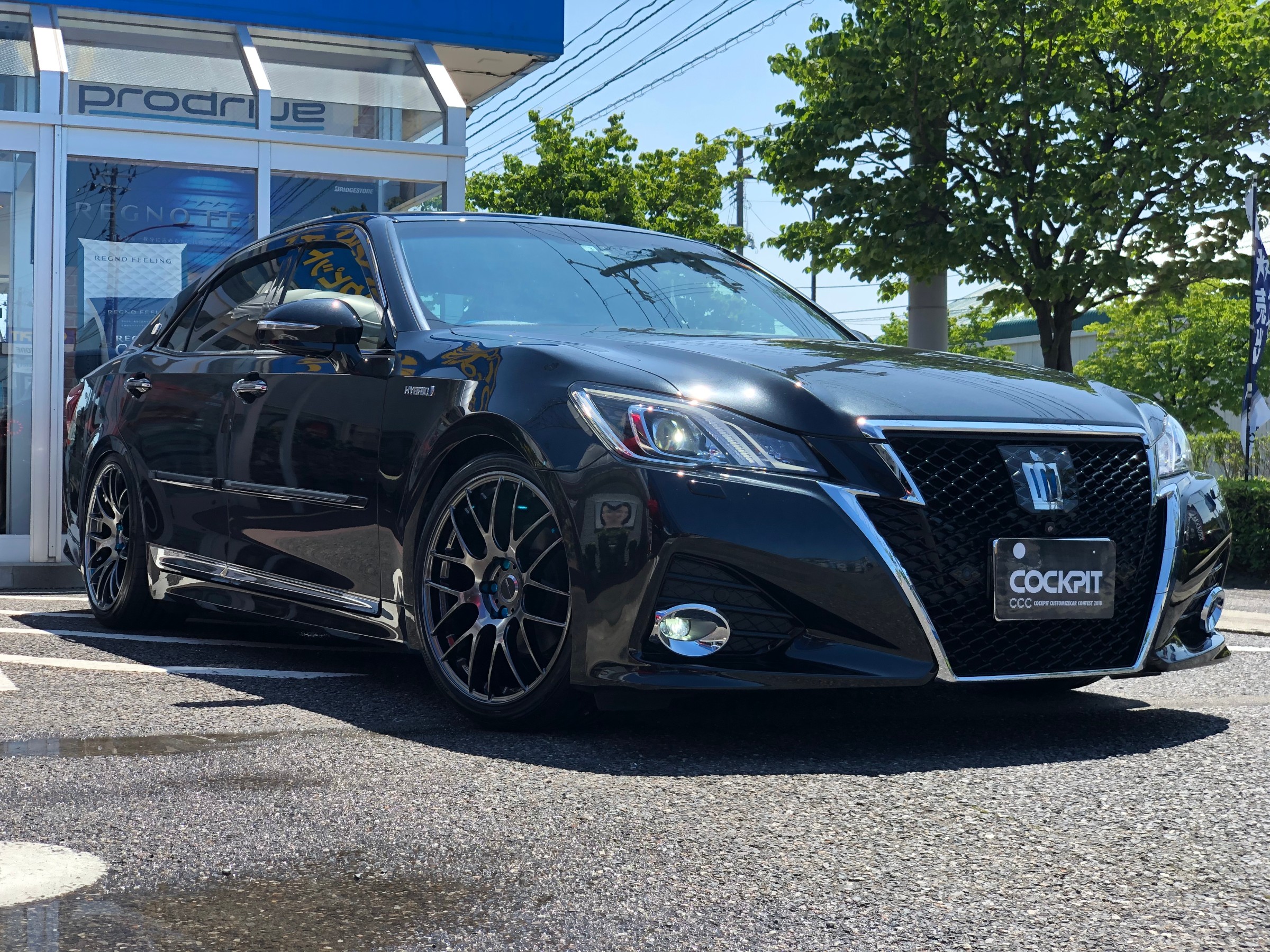 ☆210系 クラウン ハイブリッド ✖ ブリヂストン ポテンザ S007A