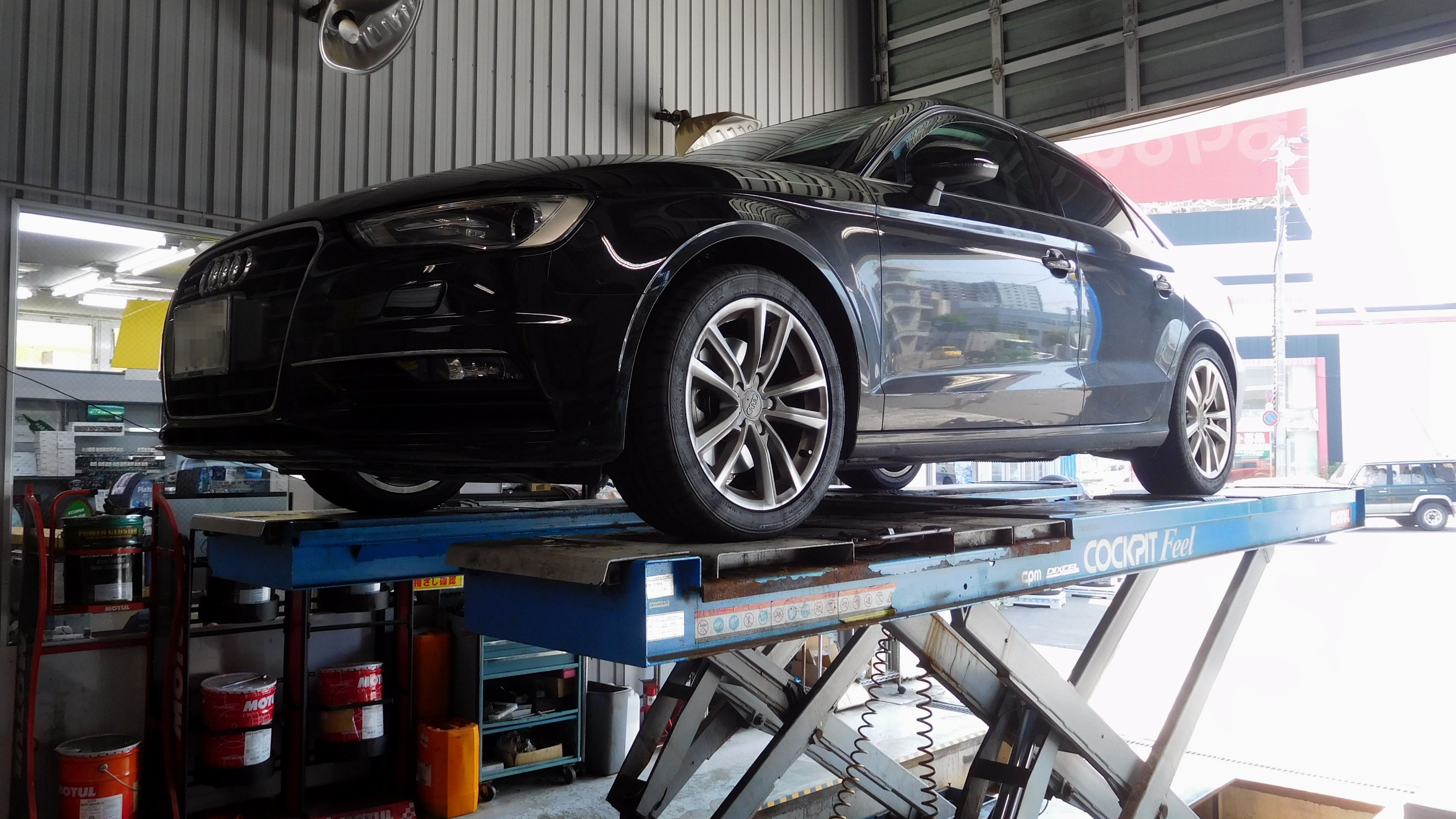 cpm LowerReinforcement STAGE1 & STAGE2 取付作業 ／ AUDI 8V A3