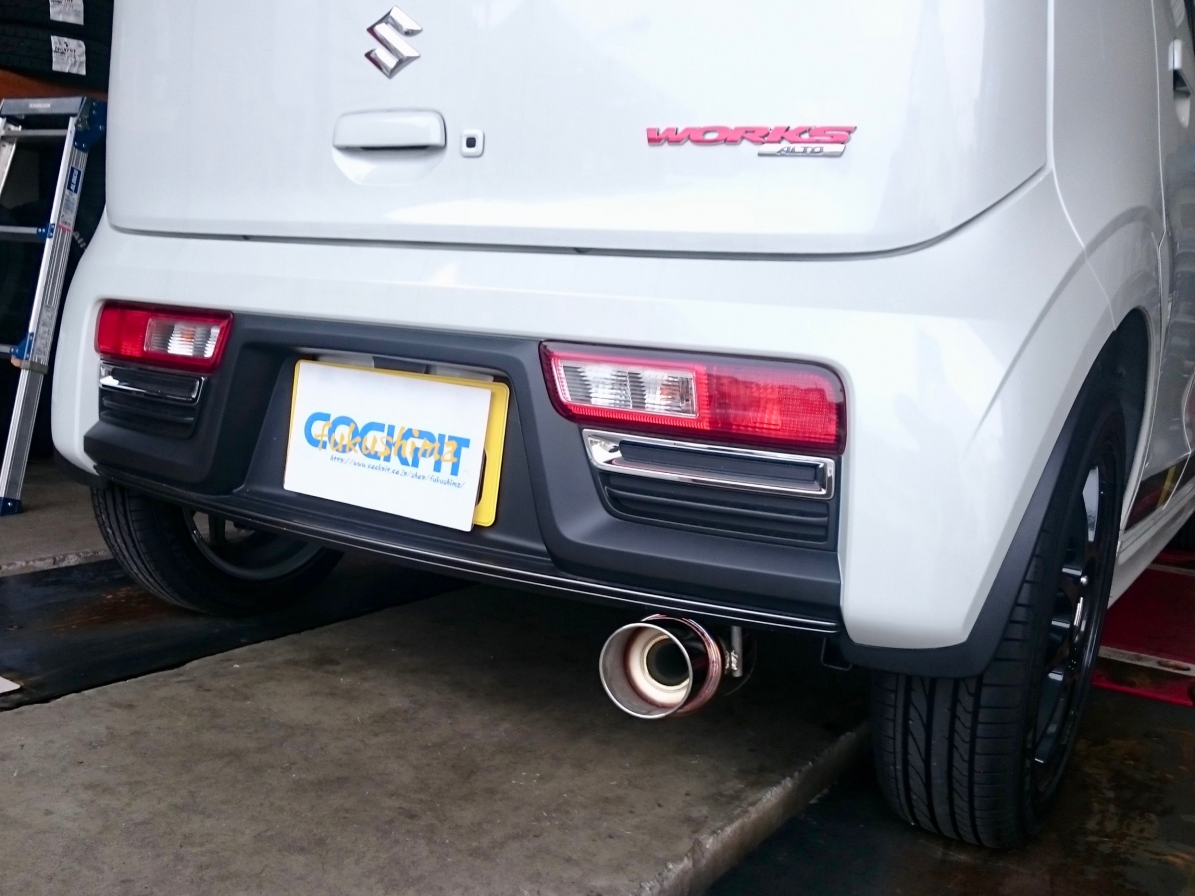 HA36S スズキ アルトワークス4WDにロッソモデロ COLBASSO GT-X