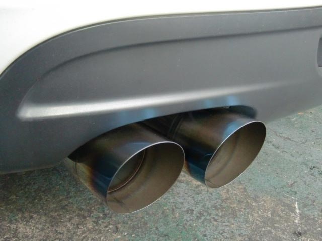 BMW E82 135iクーペ オリジナル インコネルテールマフラー完成