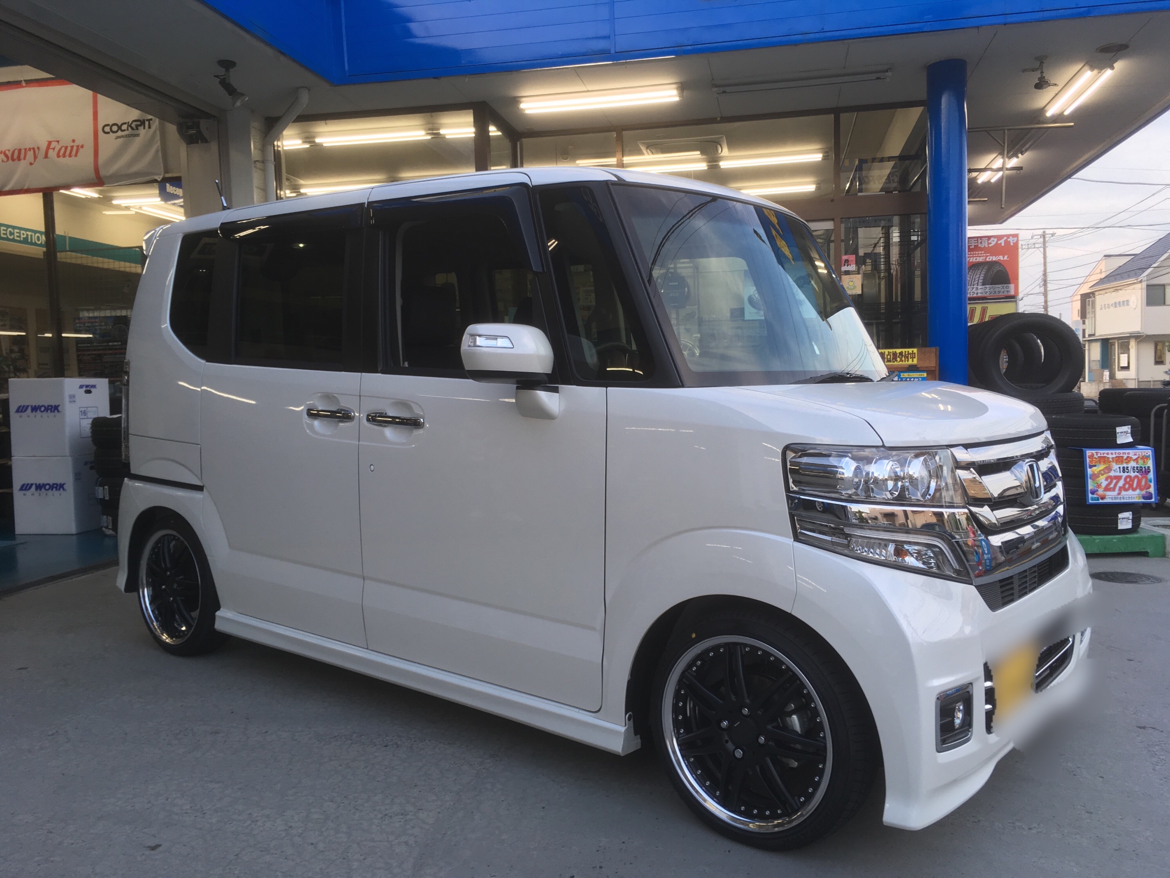 N-BOX カスタム 車高調とタイヤ・ホイール | オーナーズカー