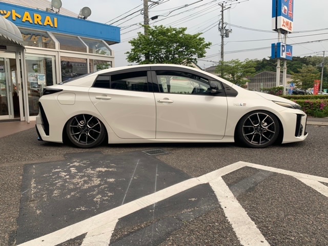 ◇TOYOTA PRIUS PHV S GR SPORT [ZVW52] 用品取付 AIR FORCE JAPAN