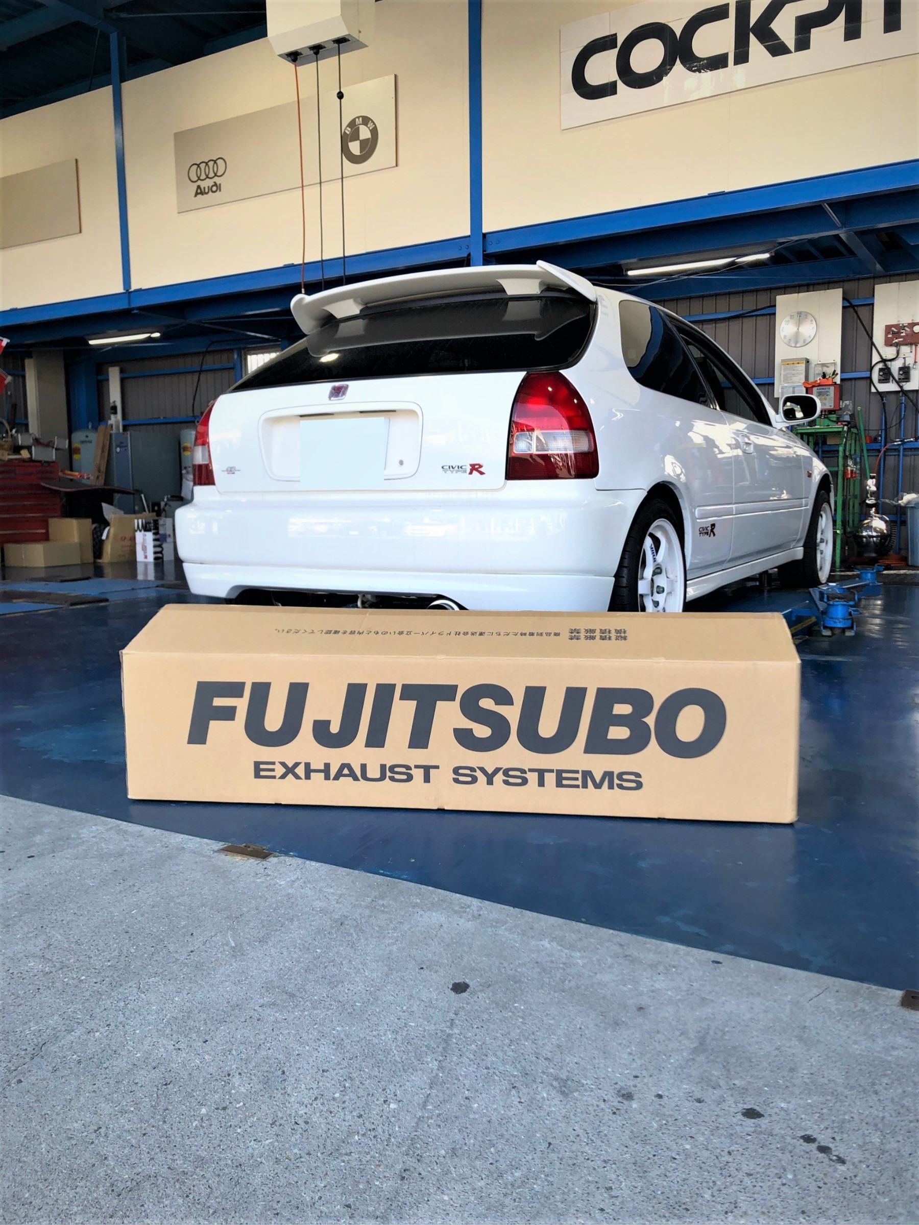 ☆車検の為のマフラー交換 ホンダ シビックタイプR EK9☆ | ホンダ
