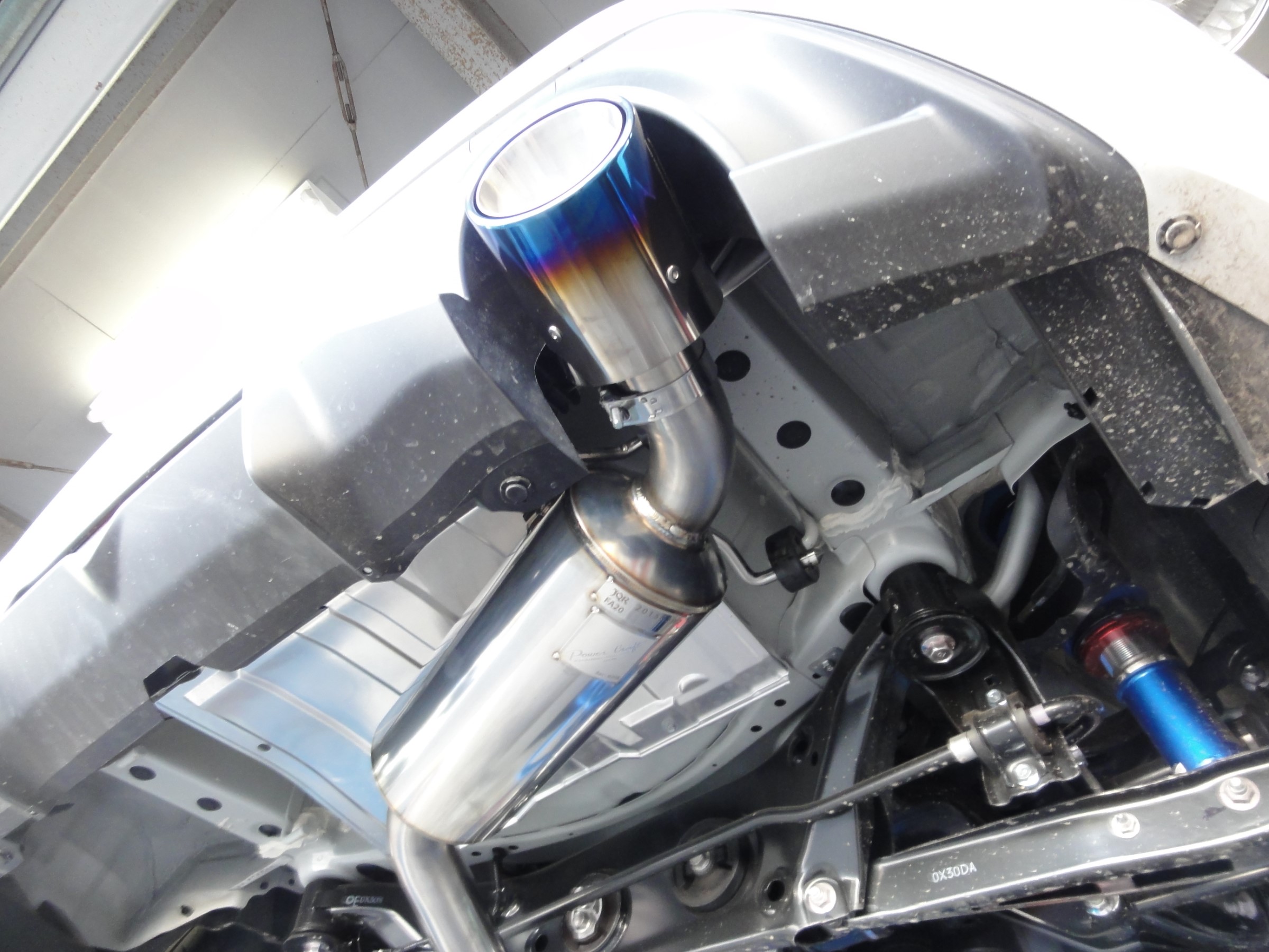 86 パワークラフト製スポーツマフラー「シングルタイプ（保安基準適合