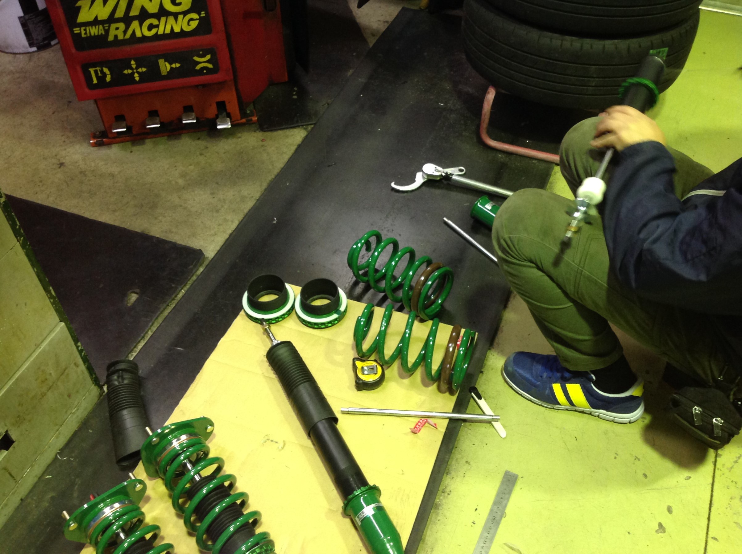 20アルファードさん、TEIN FLEX Z 車高調装着～♪ | トヨタ