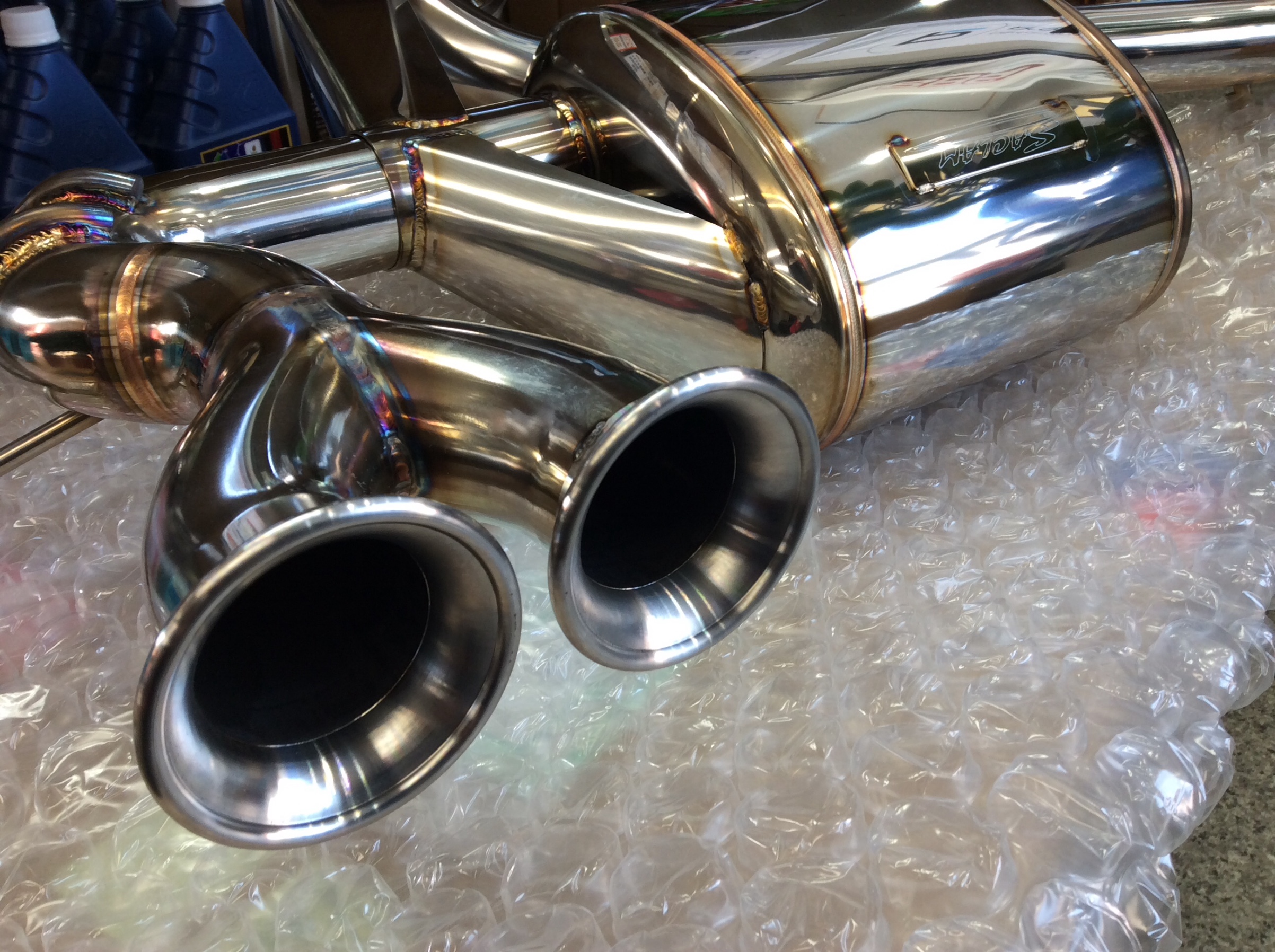 NDロードスター用サクラムマフラーSACLAM