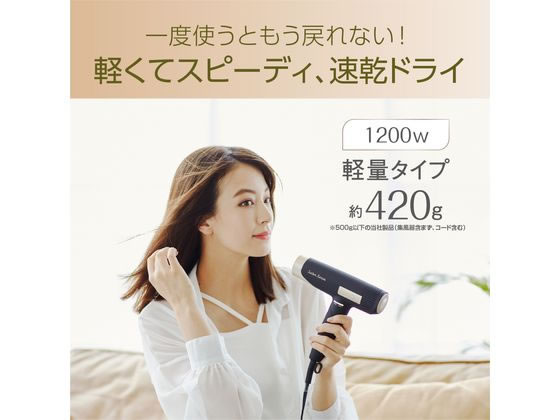 KOIZUMI サロンセンス イオンバランスドライヤー ブラック KHD9970Kが