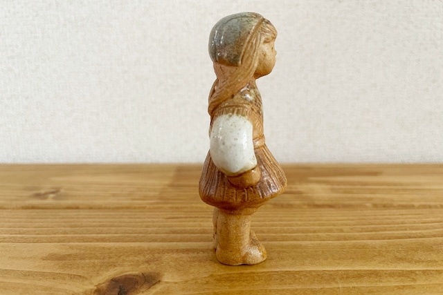 Rutebo keramik Lisskulla/ルーテボ 女の子 北欧雑貨アンティークcoco