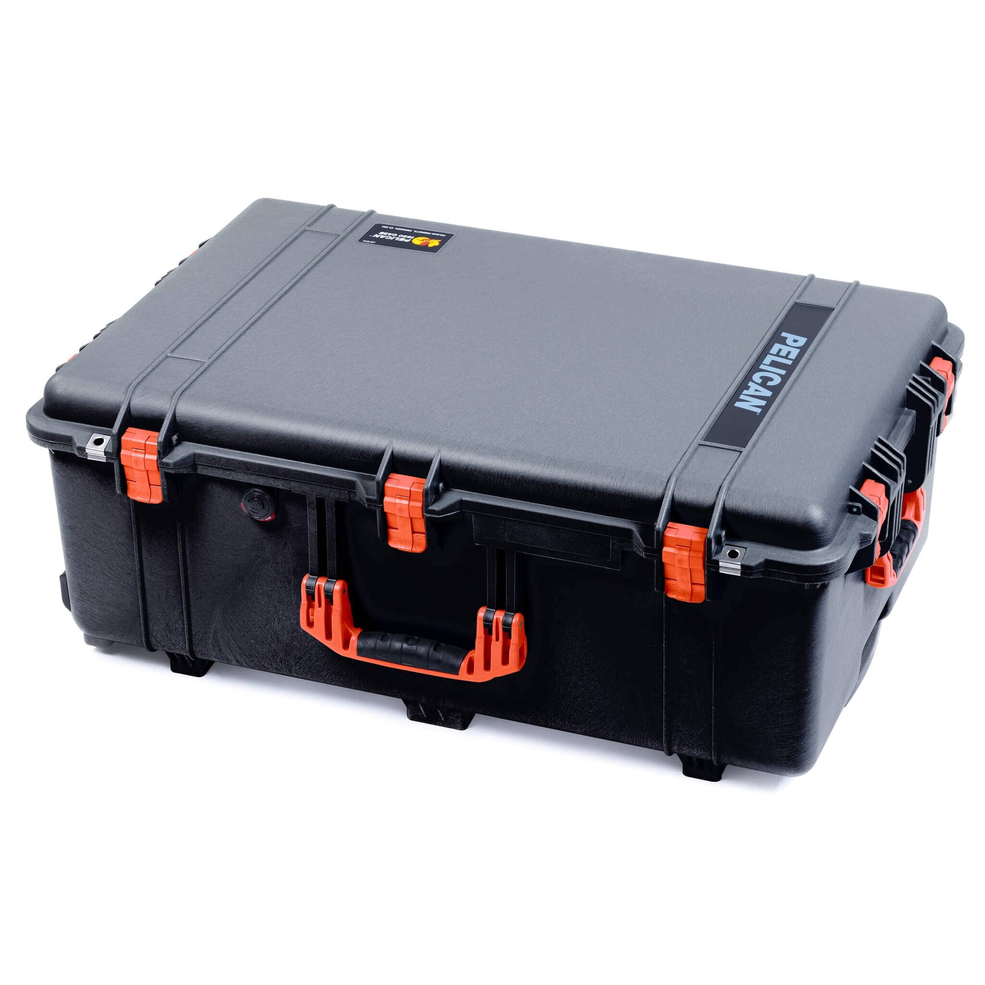 Pelican 1650 Case in Black & Orange: Durable Protection - ColorCase