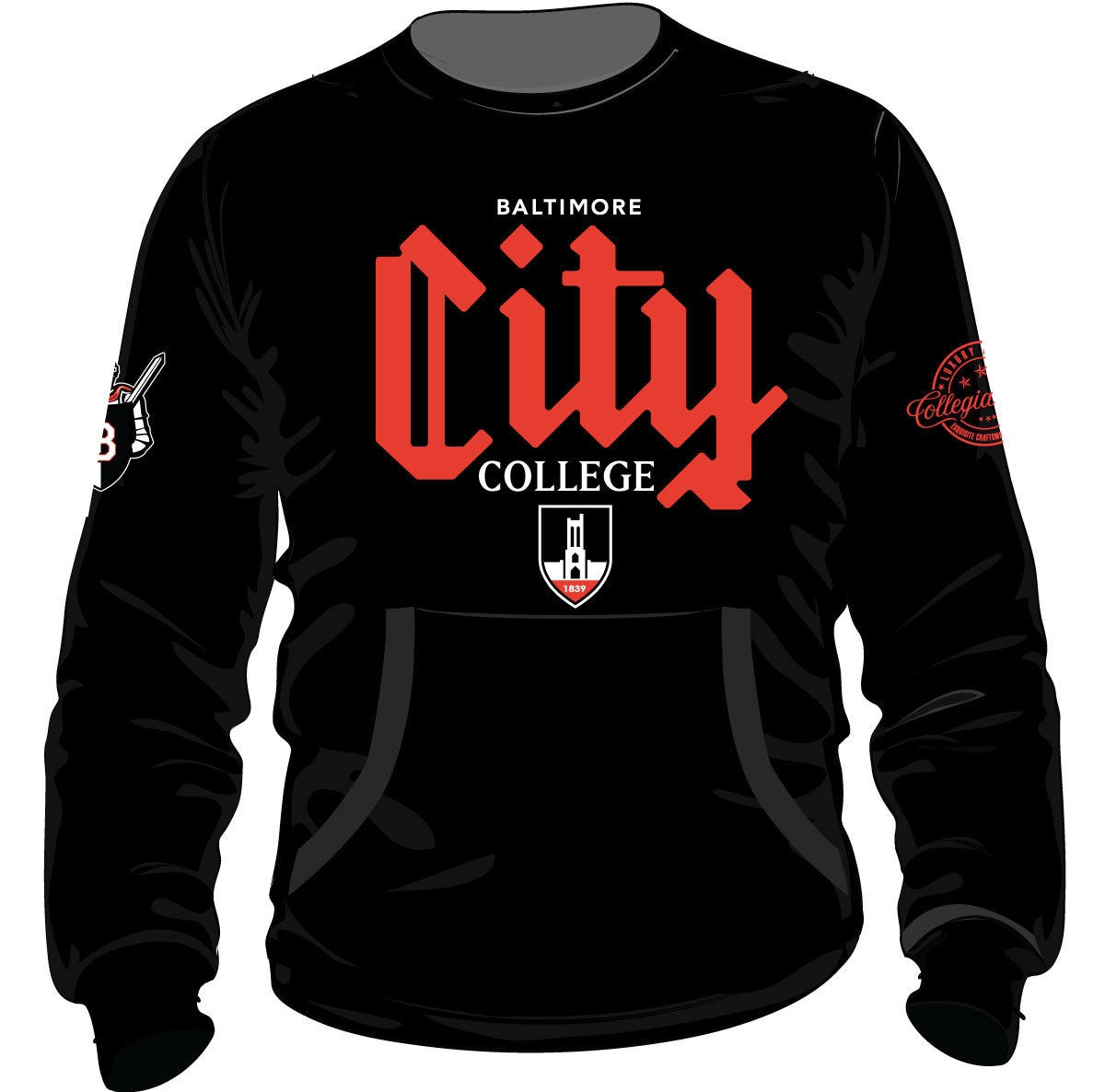 Baltimore City College | CHAMPS Unisex Sweatshirt-( No Pocket