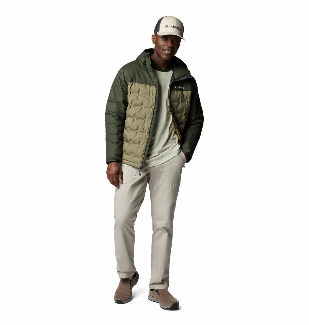Columbia Men Green Grand Trek III Down Hooded Jacket – Chogori
