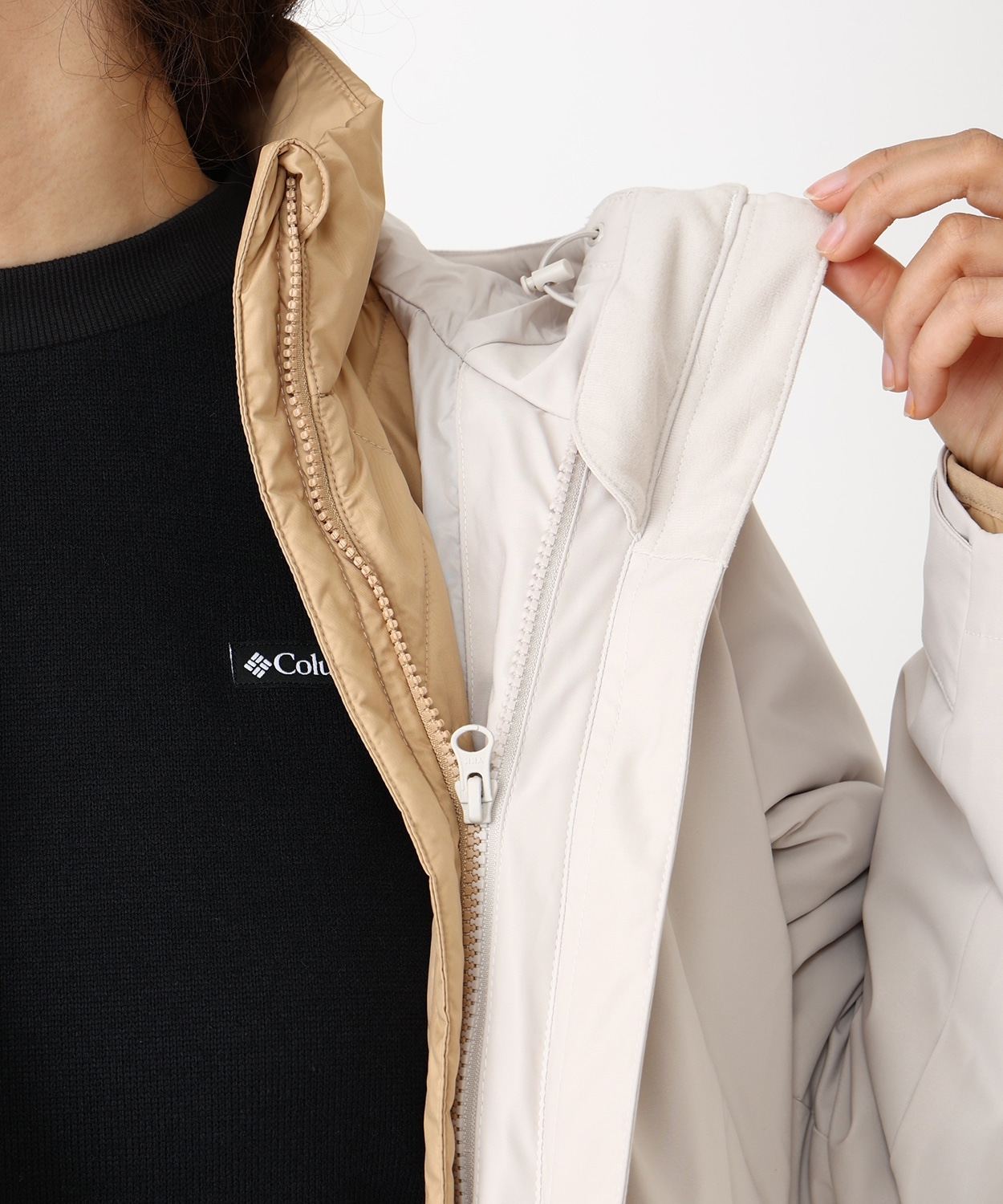 ウィメンズロロパスインターチェンジジャケット(S Dark Stone