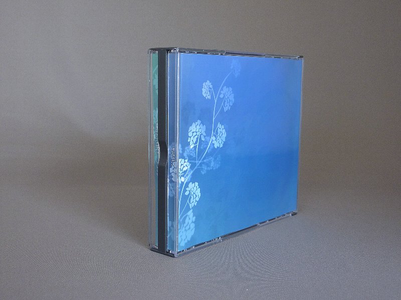 24mm厚マルチケース】CDジュエルケース4枚用マルチ 13個セットNK-CDW4