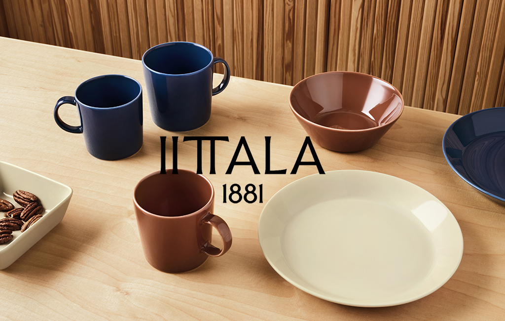 Iittala(イッタラ) カステヘルミ プレート ペア 17cm[クリア] [CONCENT