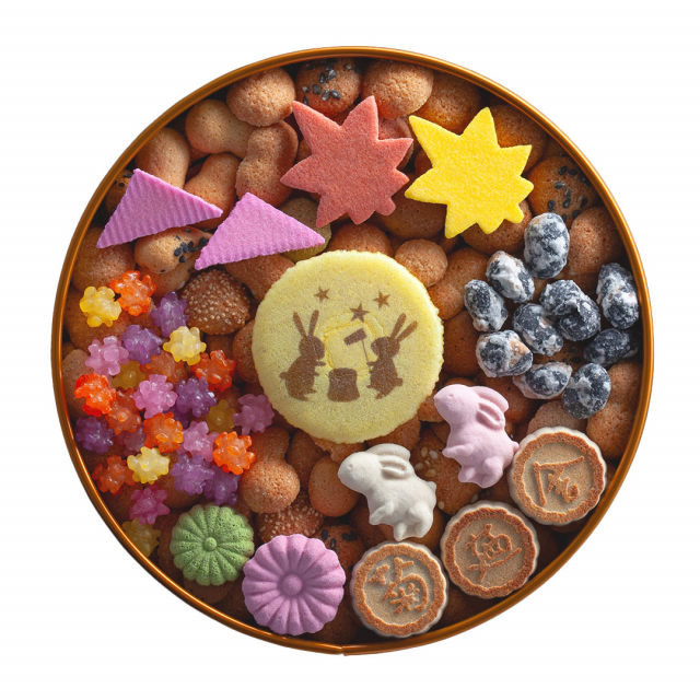 銀座菊廼舎(きくのや)登録商標 冨貴寄(ふきよせ)月うさぎJAPAN